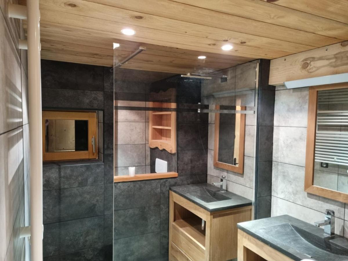 Appartement Avec Vue Panoramique A Champagny - La Joubarbe La Plagne Luaran gambar