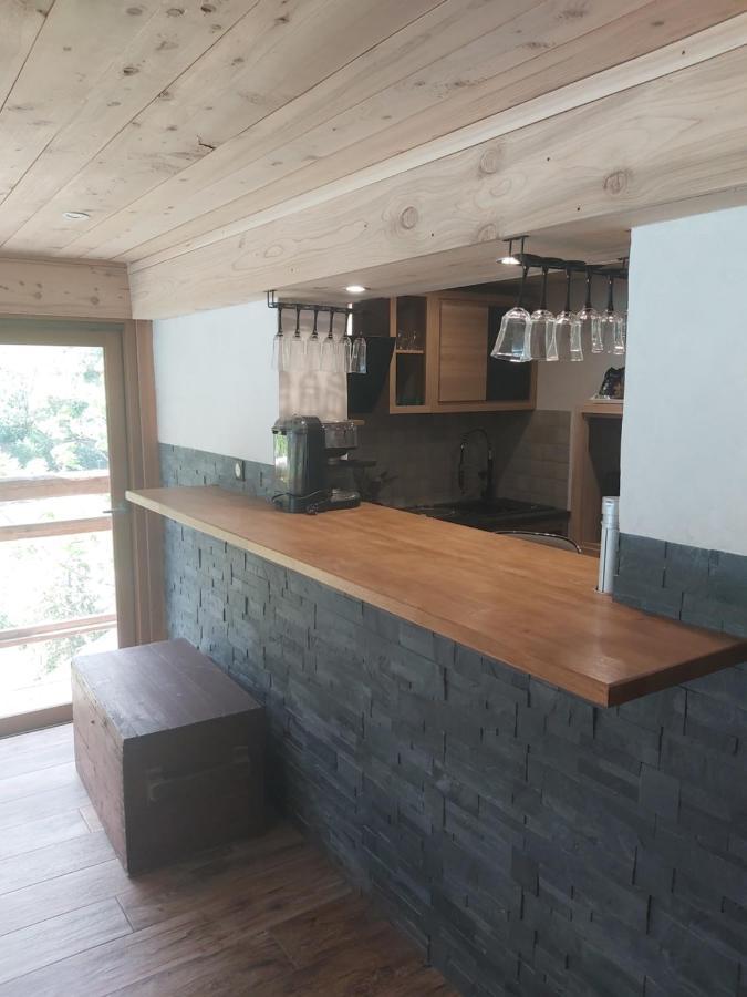 Appartement Avec Vue Panoramique A Champagny - La Joubarbe La Plagne Luaran gambar