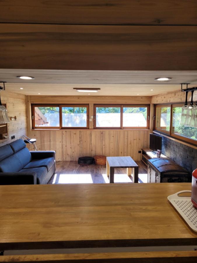Appartement Avec Vue Panoramique A Champagny - La Joubarbe La Plagne Luaran gambar
